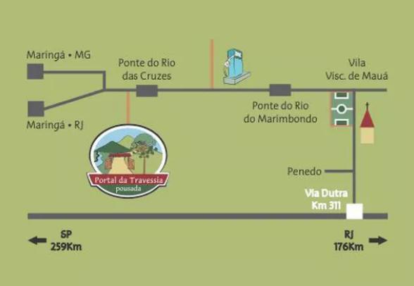 Pousada Sitio Portal Da Travessia Visconde De Maua Zewnętrze zdjęcie